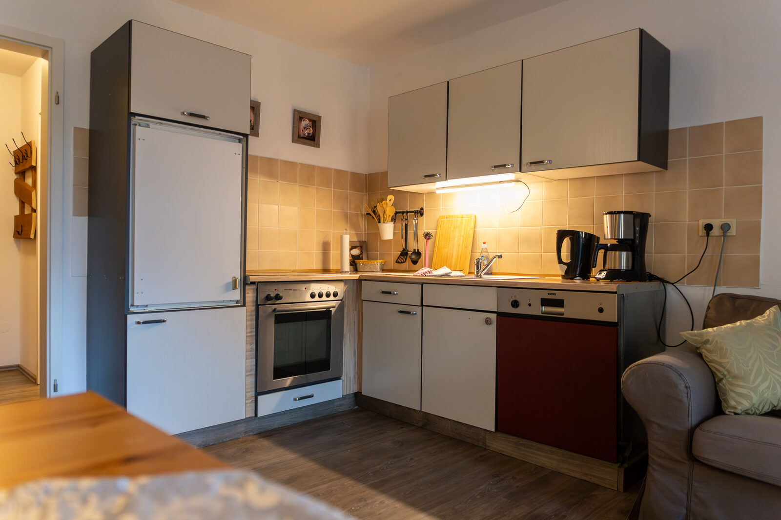 Blick in die Ferienwohnung Romano