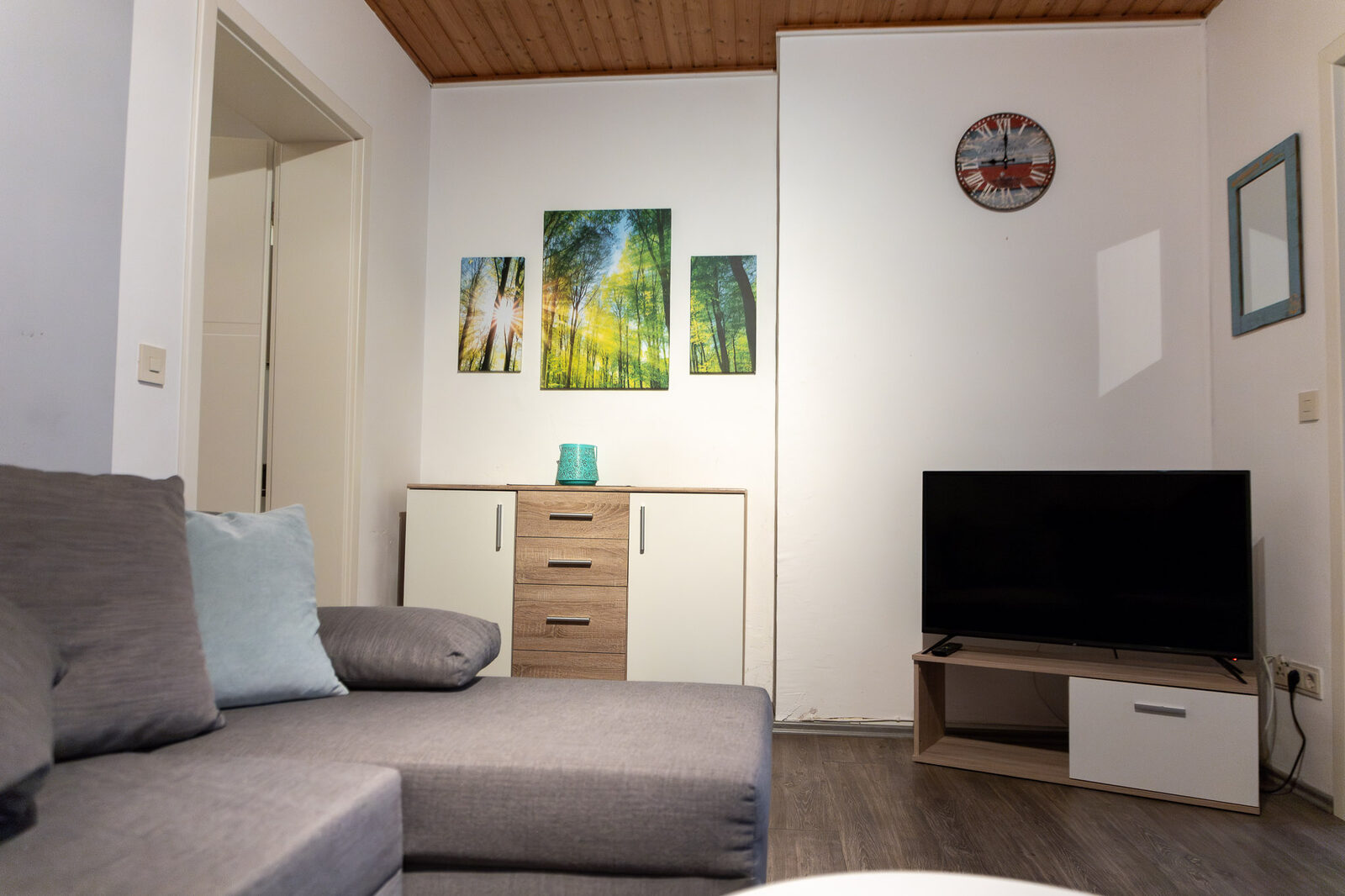 Blick in die Ferienwohnung Sancho