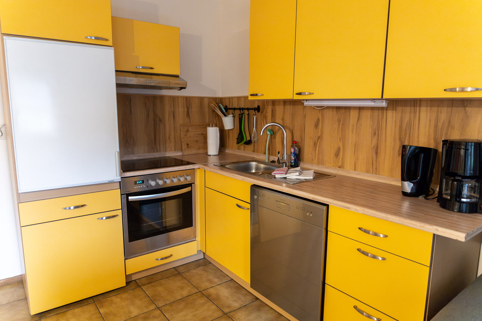 Blick in die Ferienwohnung Wicky